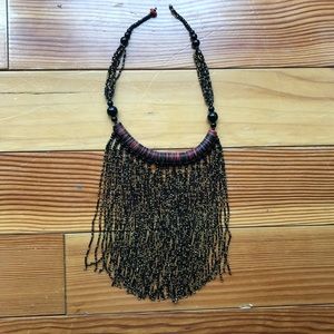 Tribal beaded necklace